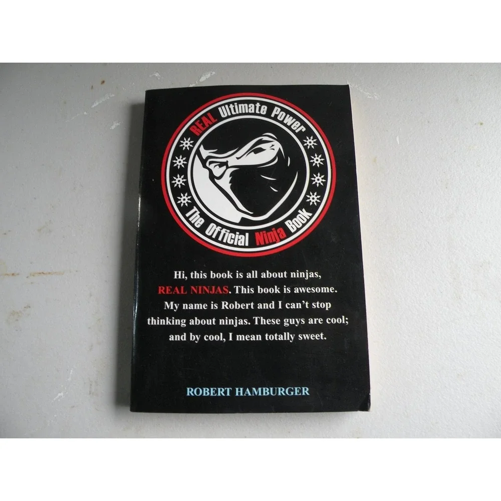 Real Ultimate Power The Official Ninja Book Robert Hamburger 2004 Humor Citadel